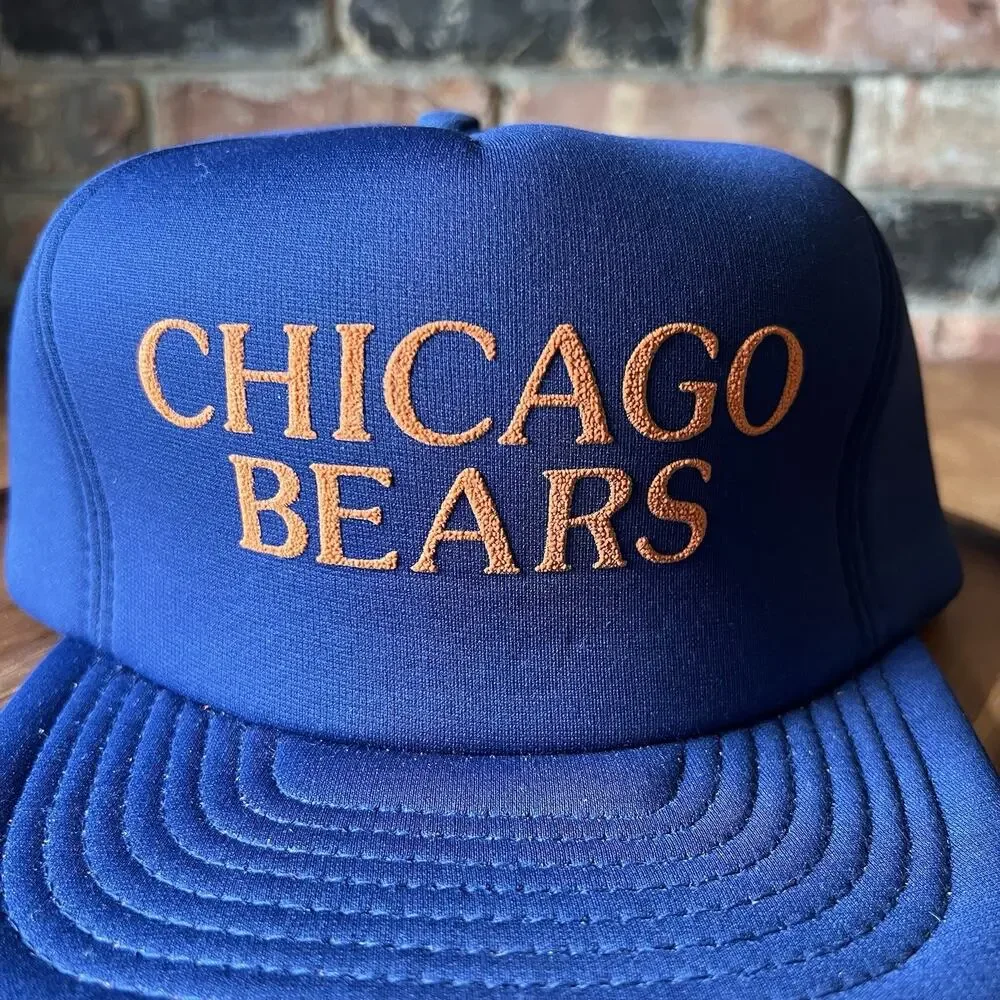 Vintage Chicago Bears San Sun Snapback Hat Cap NFL Rare